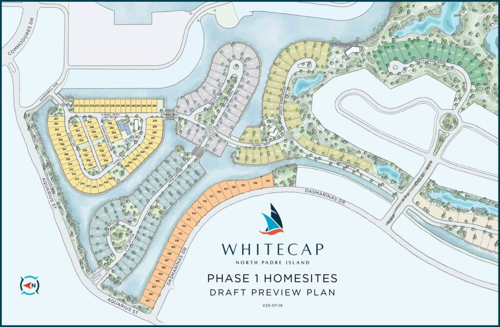 Masterplan Whitecap North Padre Island